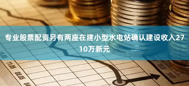专业股票配资另有两座在建小型水电站确认建设收入2710万新元